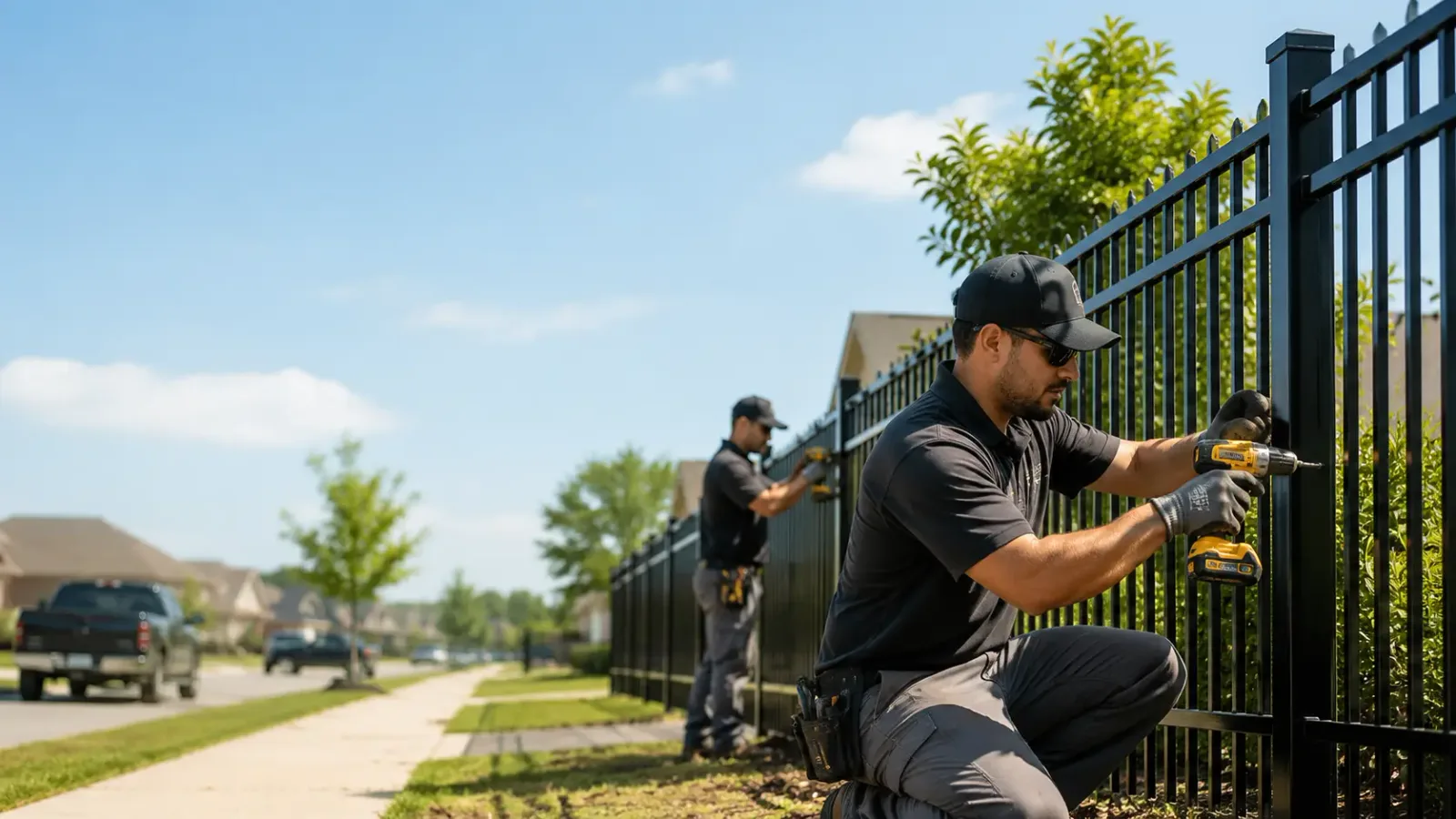 Metal Fence Installation in Alexander, KS